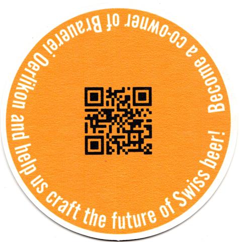z�rich zh-ch oerlikon rund 1b (215-qr code-schwarzorange)